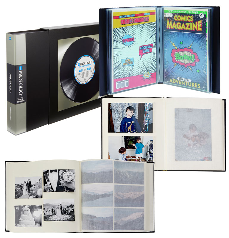 Scrapbook and storage albums